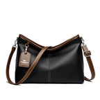 Leather handbag for work, shopping, or travel