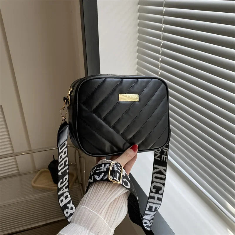 Small leather crossbody sling bag