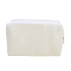 Corduroy cosmetic bag