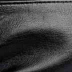 Square leather shoulder purse