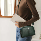 Everyday leather crossbody bag