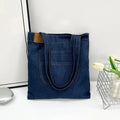 Amblot A Soft denim tote bag