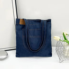 Amblot A Soft denim tote bag