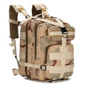 Amblot Beige camo army-style tactical backpack
