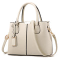 Amblot Beige Urban leather sling bag