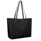 Amblot Black canvas shopper bag