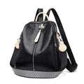 Amblot Black convertible backpack purse