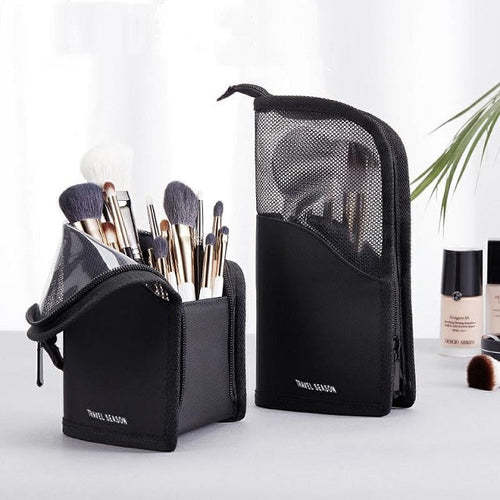 Amblot Black makeup bag