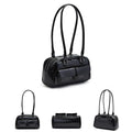 Amblot Black Mini leather shoulder bag