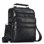 Amblot Black Premium leather sling crossbody bag