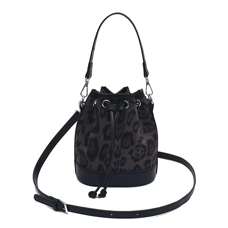 Amblot Black Structured corduroy clutch bag