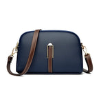 Amblot Blue 2 Everyday leather crossbody bag
