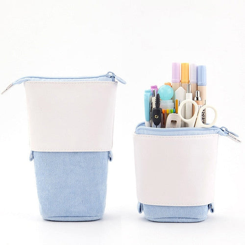 Amblot Blue stand-up pencil case
