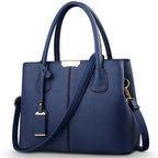 Amblot Blue Urban leather sling bag