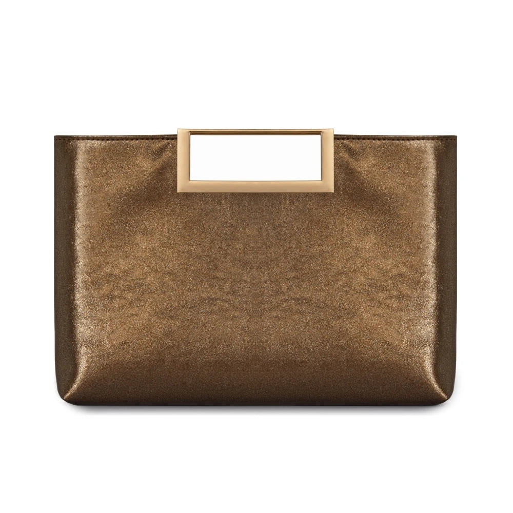 Amblot Bronze Classic leather handbag for everyday use