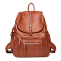 Sac en cuir marron pour femme