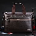 Amblot Brown Vintage leather office briefcase
