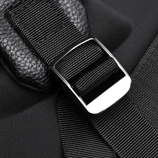 Amblot Business leather laptop backpack