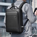 Amblot Business leather laptop backpack