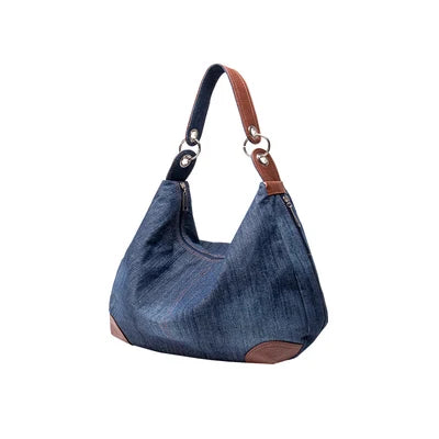 Amblot Casual denim slouch bag