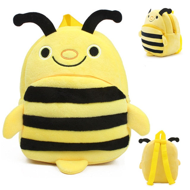 Amblot Children Bee plush backpack for toddlers
