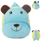 Amblot Children Blue bear plush backpack for toddlers