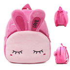 Amblot Children Cute rabbit plush backpack for toddlers