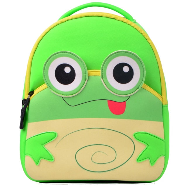 Amblot Children Kids’ green frog backpack