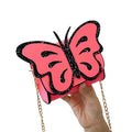 Amblot Children Kids’ pink butterfly handbag