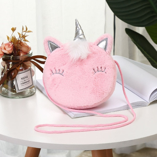 Amblot Children Kids’ pink unicorn handbag