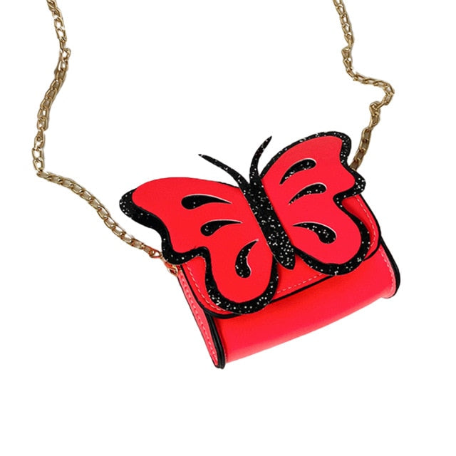 Amblot Children Kids’ red butterfly handbag