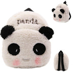 Amblot Children Panda plush backpack for toddlers