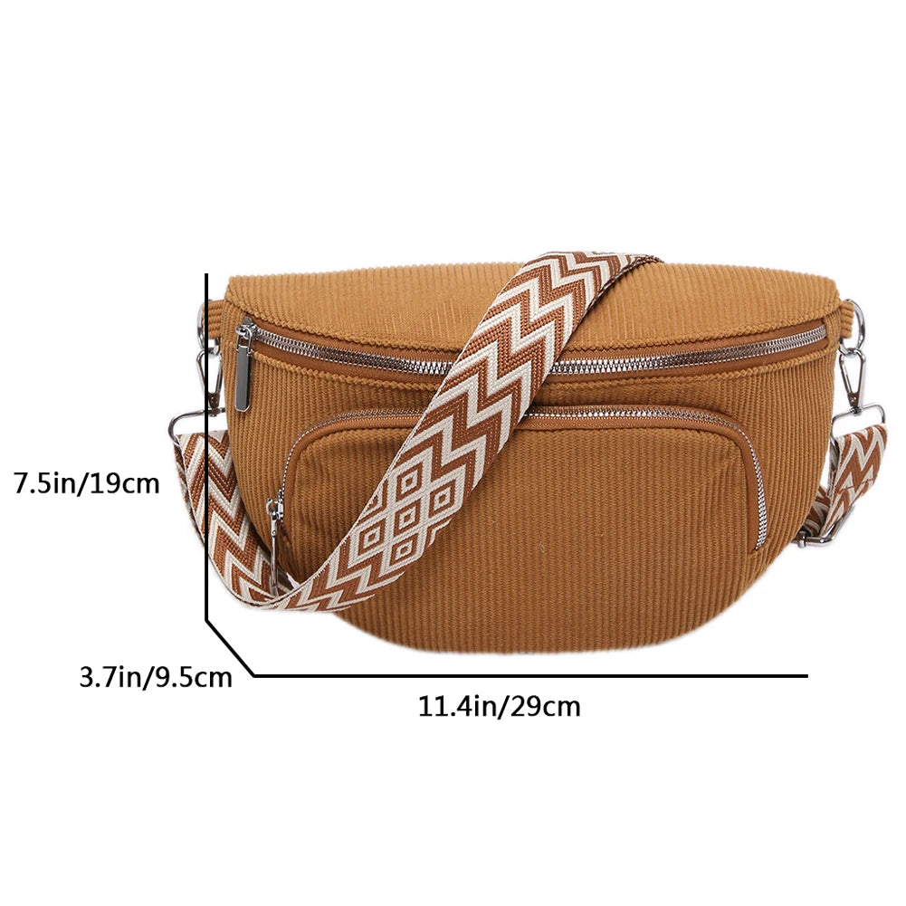 Amblot Classic corduroy bum bag