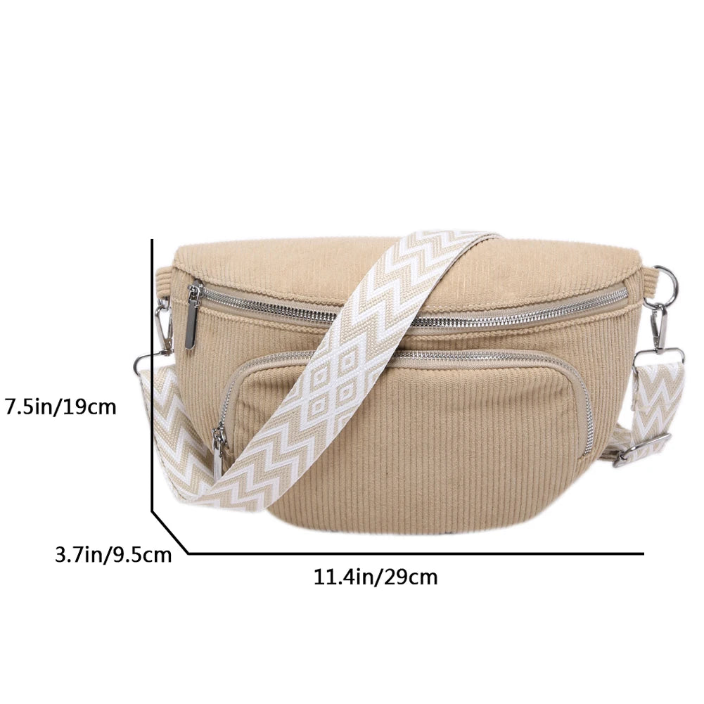 Amblot Classic corduroy bum bag