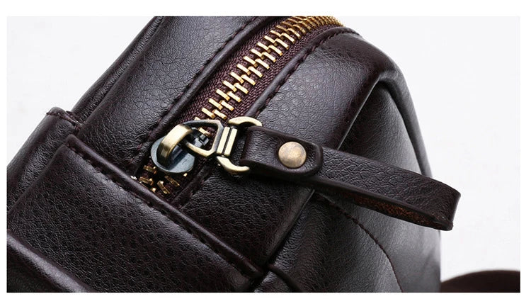 Amblot Classic leather crossbody bag
