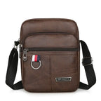 Amblot Coffee Mini leather crossbody bag