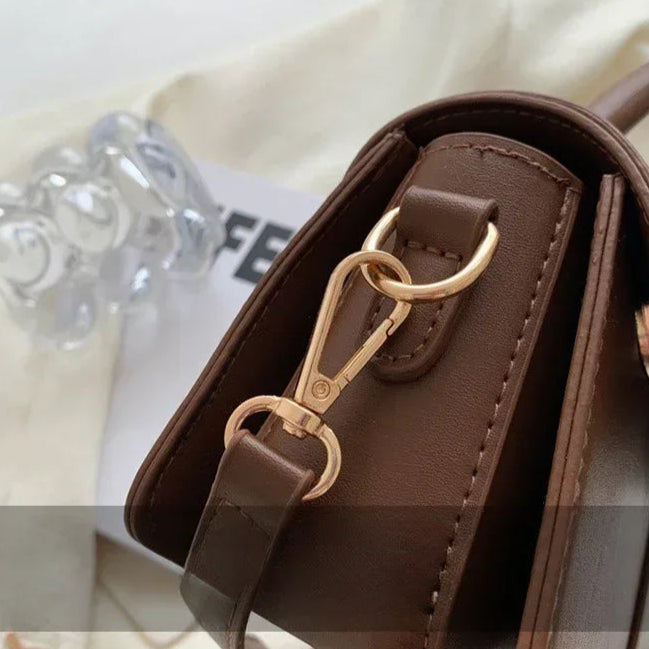 Amblot Compact leather sling bag for daily essentials