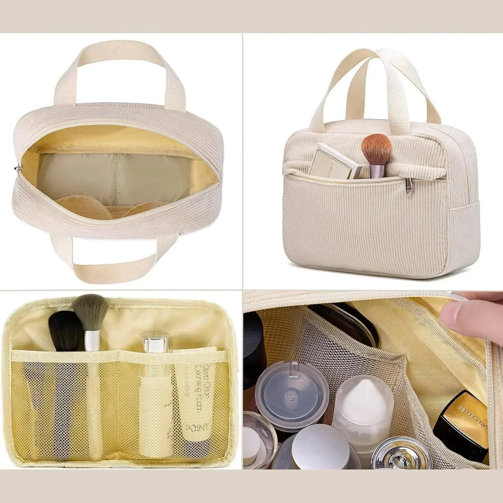 Amblot Corduroy travel toiletry bag