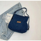 Amblot Deep Blue Embossed tote bag