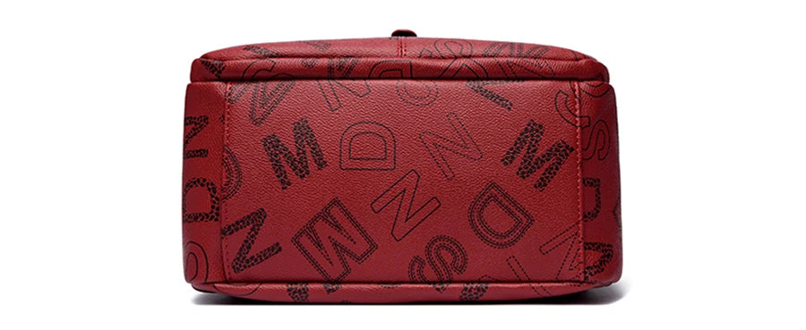 Amblot Designer-style leather backpack