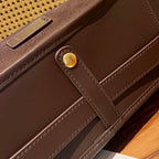 Amblot Everyday suede shoulder bag