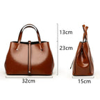 Amblot Fashion leather handbag