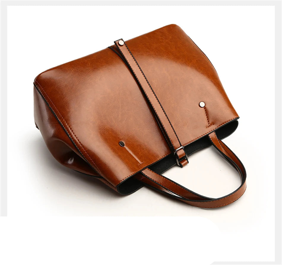 Amblot Fashion leather handbag