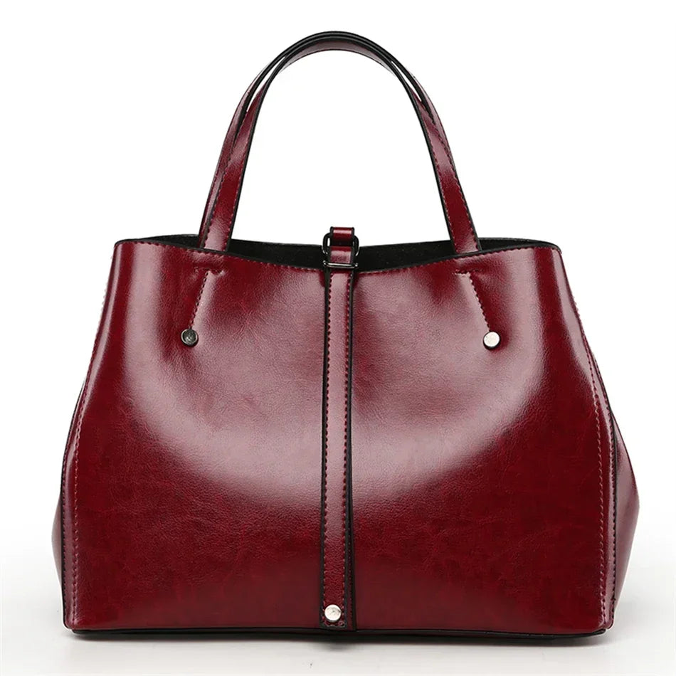 Amblot Fashion leather handbag