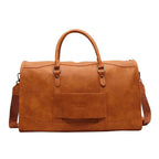 Amblot Fashion women's leather duffle bag