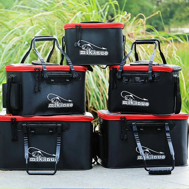 Amblot Fishing 50 cm Fishing fish storage bag with built-in oxygen pump