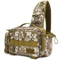 Amblot Fishing Brown camo tactical fishing tackle bag