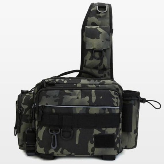 Amblot Fishing Camo tactical fishing tackle bag
