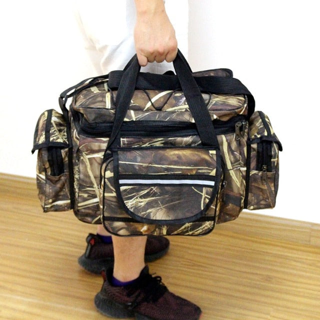 Amblot Fishing Camo waterproof fishing shoulder bag