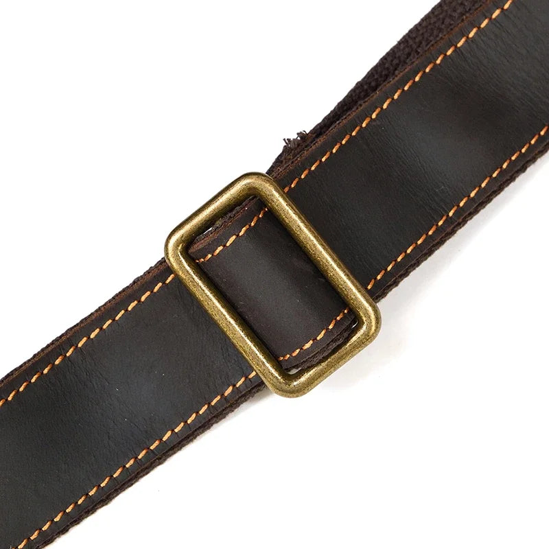 Amblot Full leather rucksack backpack